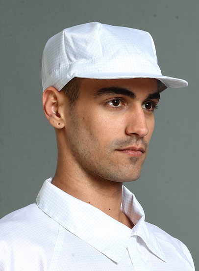 工作帽(白格) 工作帽(白格)